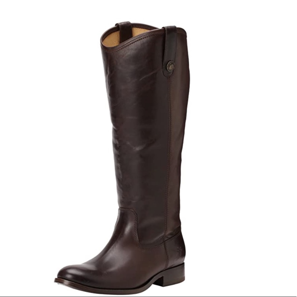 Frye Melissa Button Lug Tall Boot